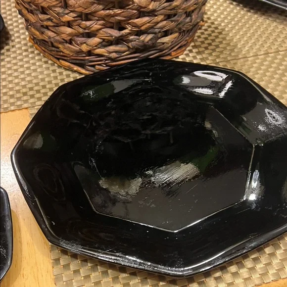 Black Dinnerware Set - Picture 3 of 9